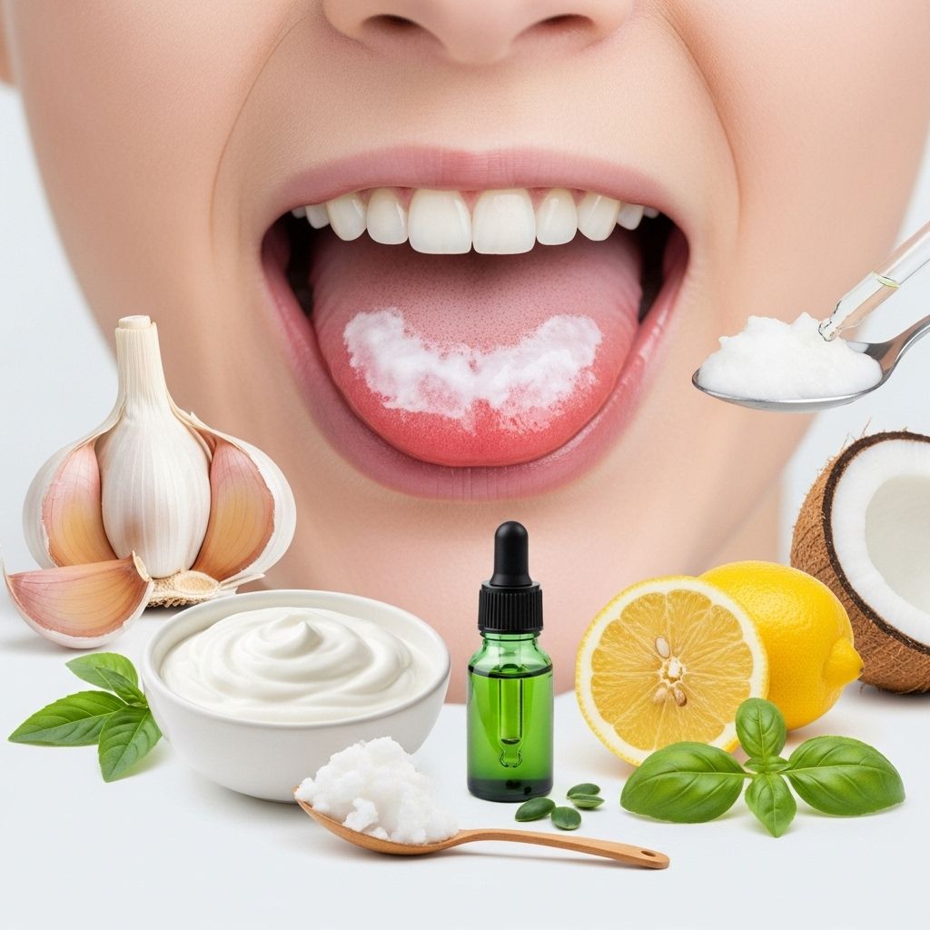 Soothe mouth soreness and reestablish healthy flora with simple, natural pantry staples.