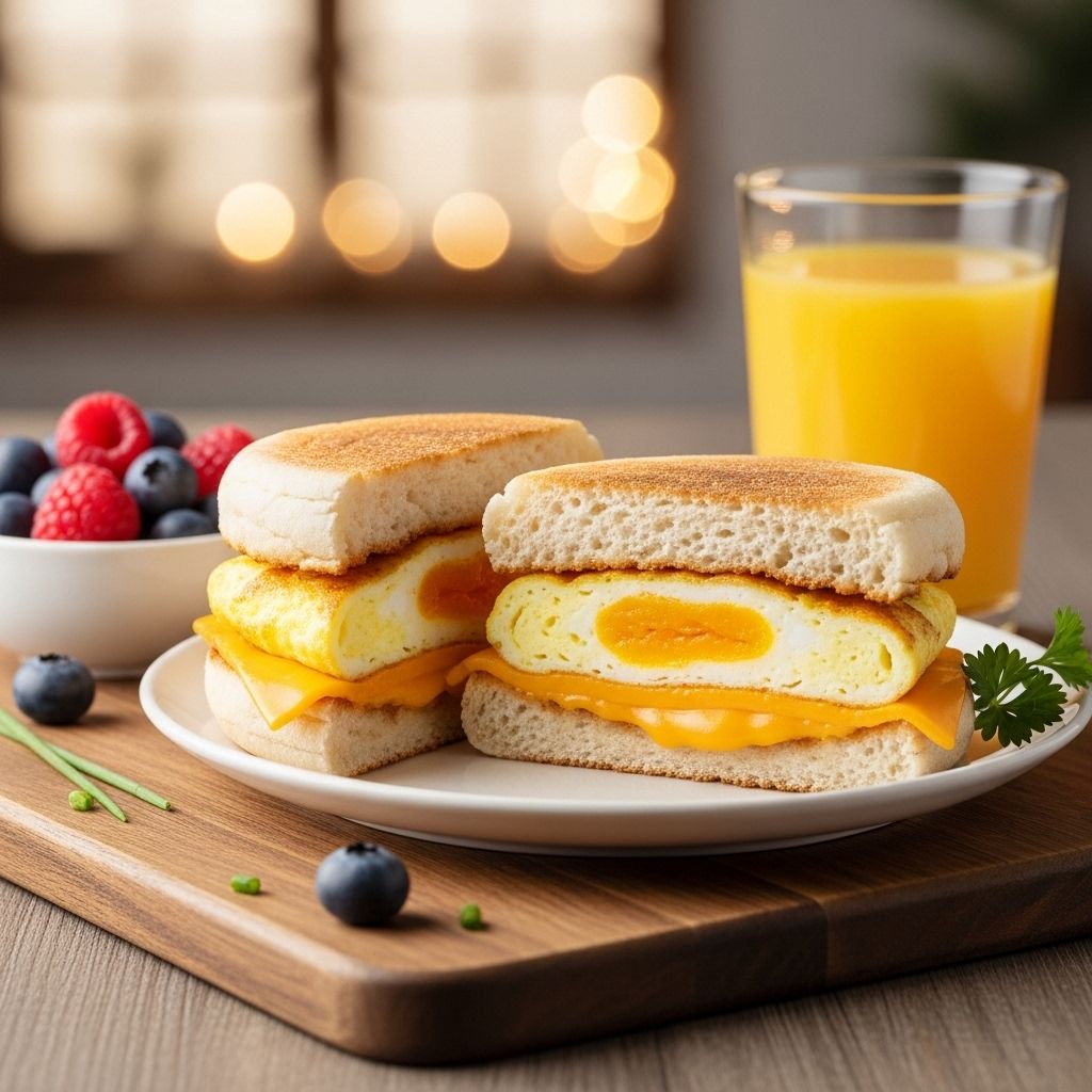 Discover how to make delicious, nutrient-packed egg-and-cheese sandwiches—including prep, nutrition info, and meal tips for a healthy start.