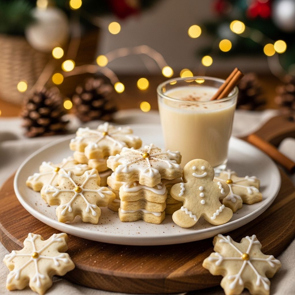 A simple recipe that brings creamy spice and effortless decorating to holiday gatherings.