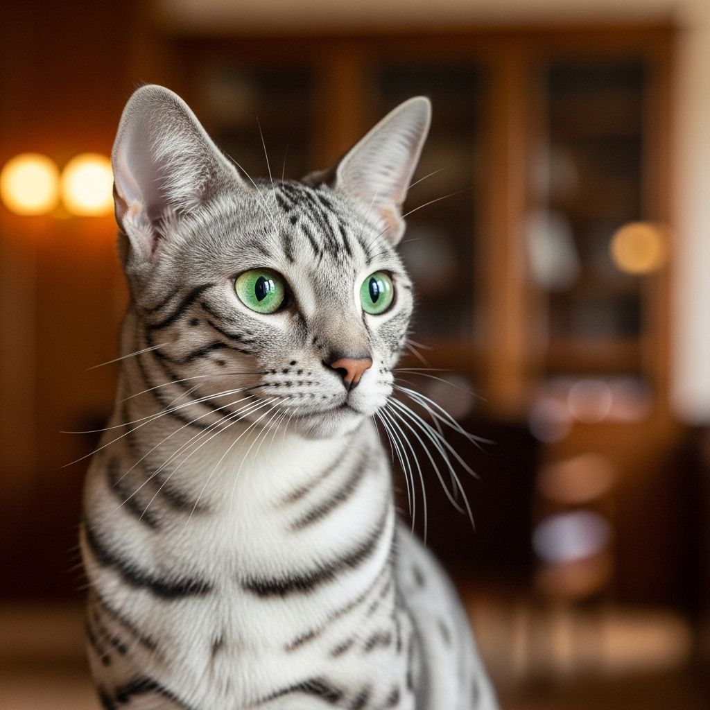 Lightning-fast reflexes and expressive eyes bring boundless energy to home life.