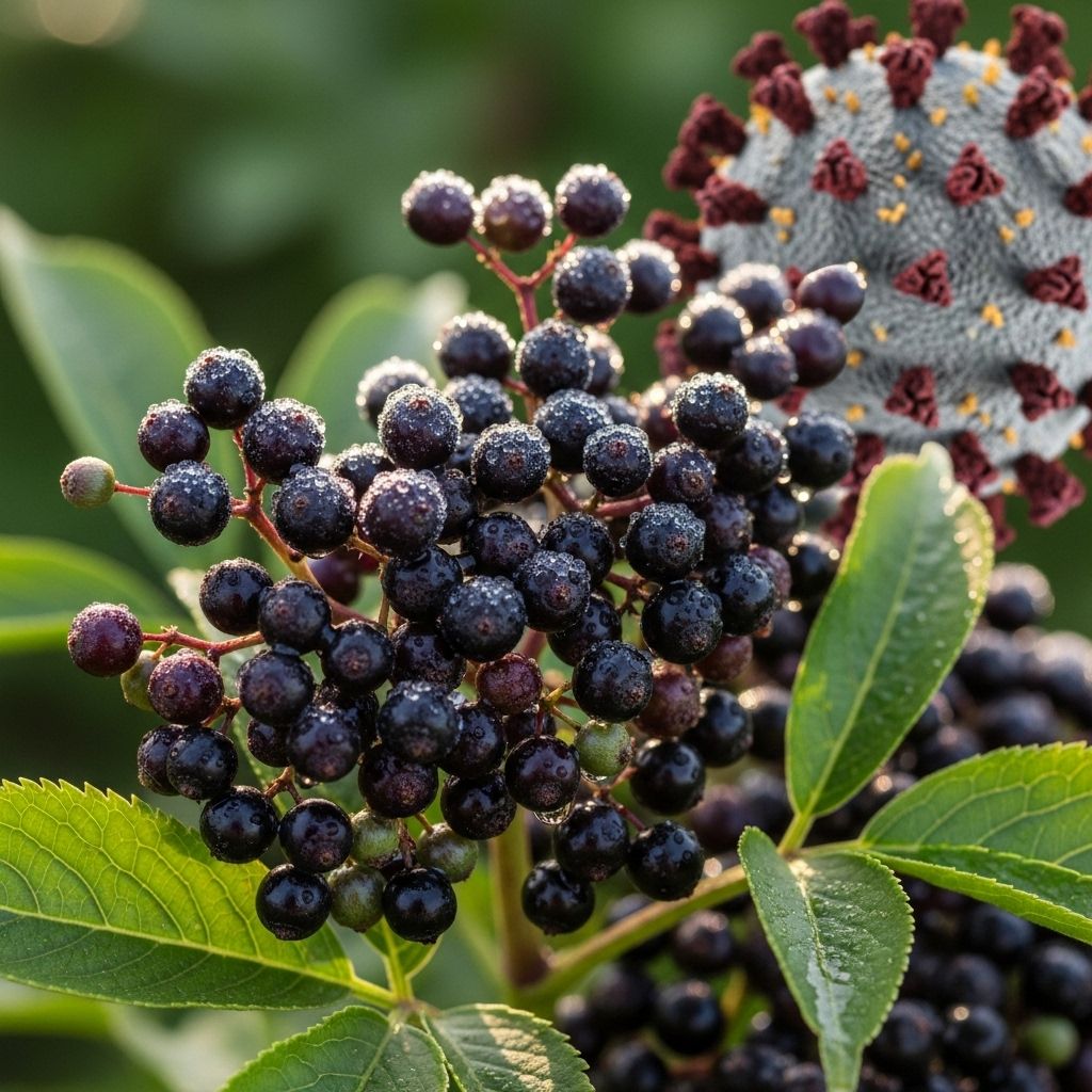 Elderberry and COVID-19: What Science Really Tells Us Examining the evidence on elderberry’s effects, safety, and myths in relation to COVID-19, flu, and overall immune support.