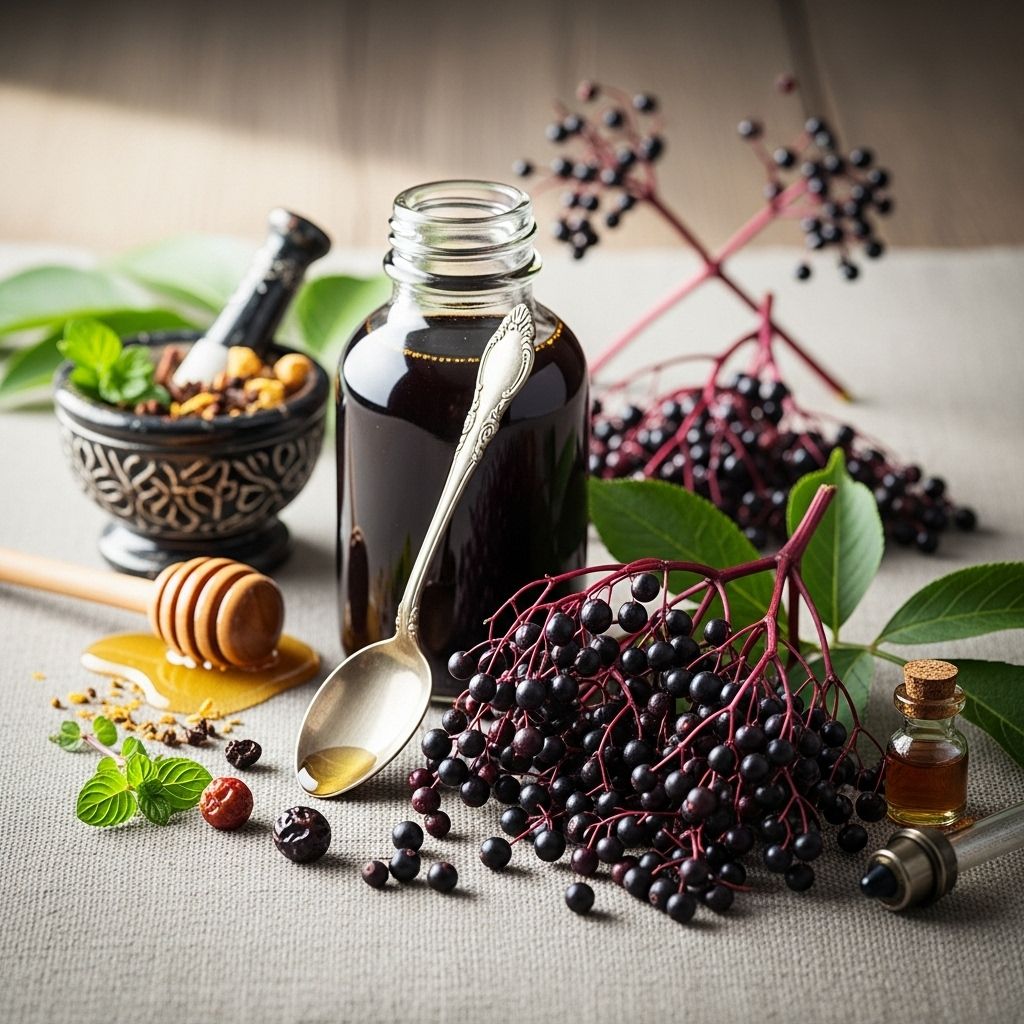 Elderberry Syrup: Benefits, Risks, and The Science Behind the Trend Explore how plant-based antioxidants may complement modern wellness routines.