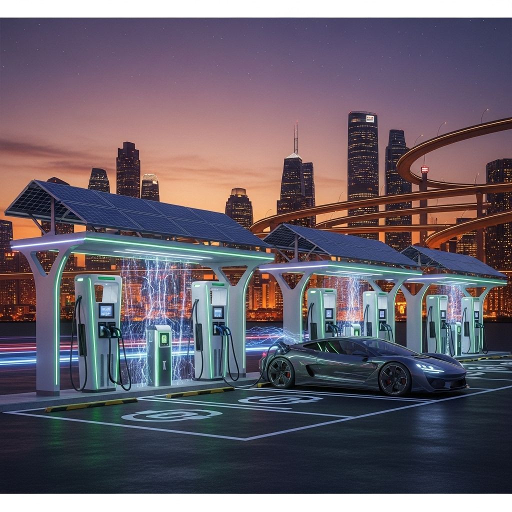 Electric Fueling Stations of the Future: Charging Forward Reimagining the design, technology, and experience of tomorrow’s EV charging stations for a clean, connected future.