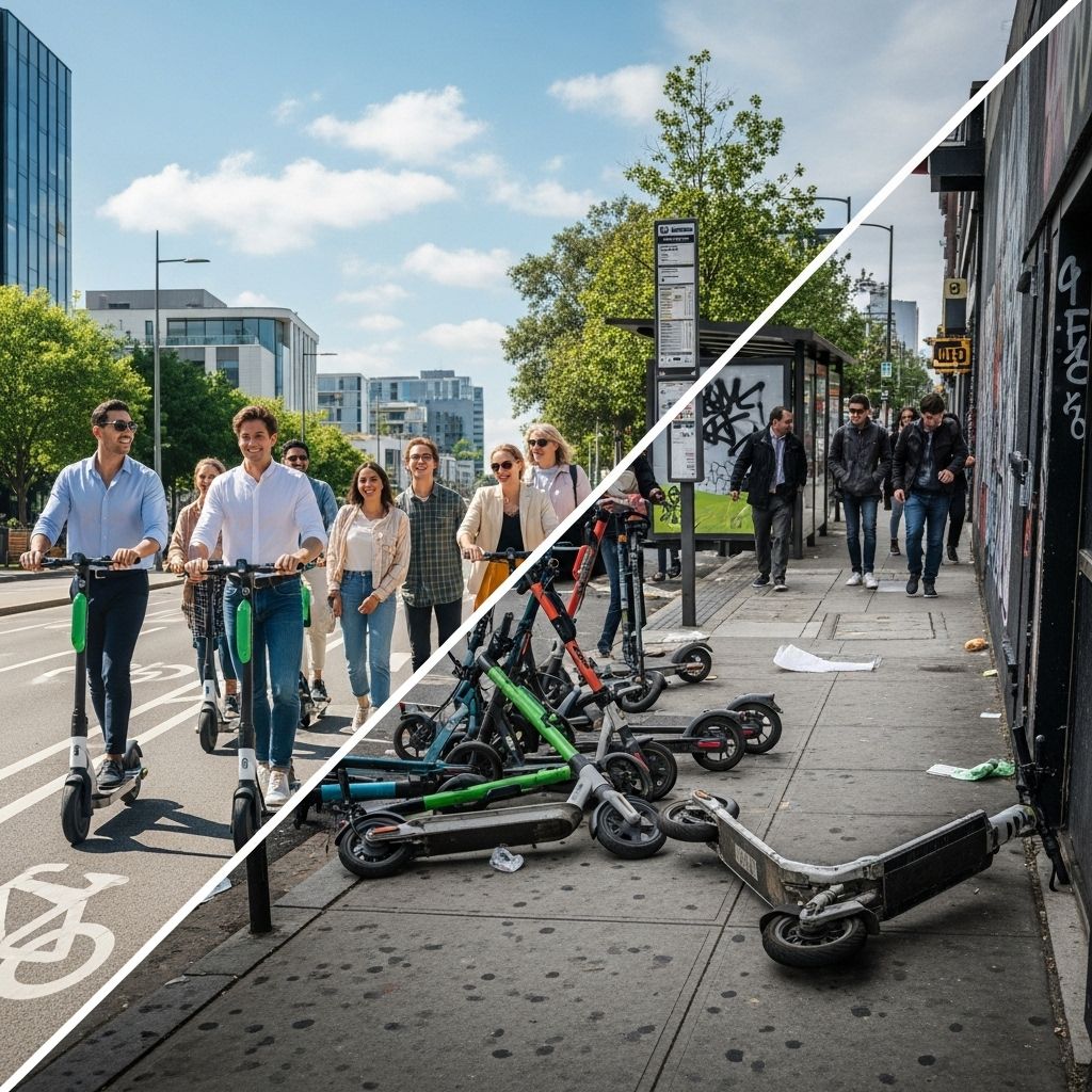 The Debate Over Electric Scooters: Urban Mobility Miracle or Menace? Examining the rise, risks, and regulation struggles of electric scooters in modern cities—balancing urban mobility benefits with pressing safety and policy questions.