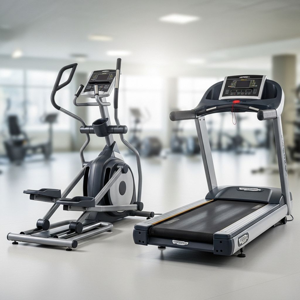 Elliptical vs. Treadmill: Which Cardio Machine Is Right For You? Discover a cardio routine that minimizes joint stress while maximizing calorie burn.