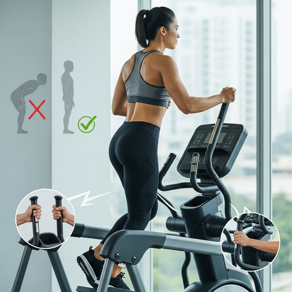 The 10 Biggest Elliptical Mistakes and How to Fix Them Shifting your stance and grip can engage more muscles and elevate every cardio session.