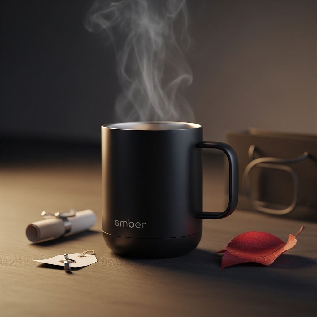 Smart temperature control ensures every sip stays just the way you like it.