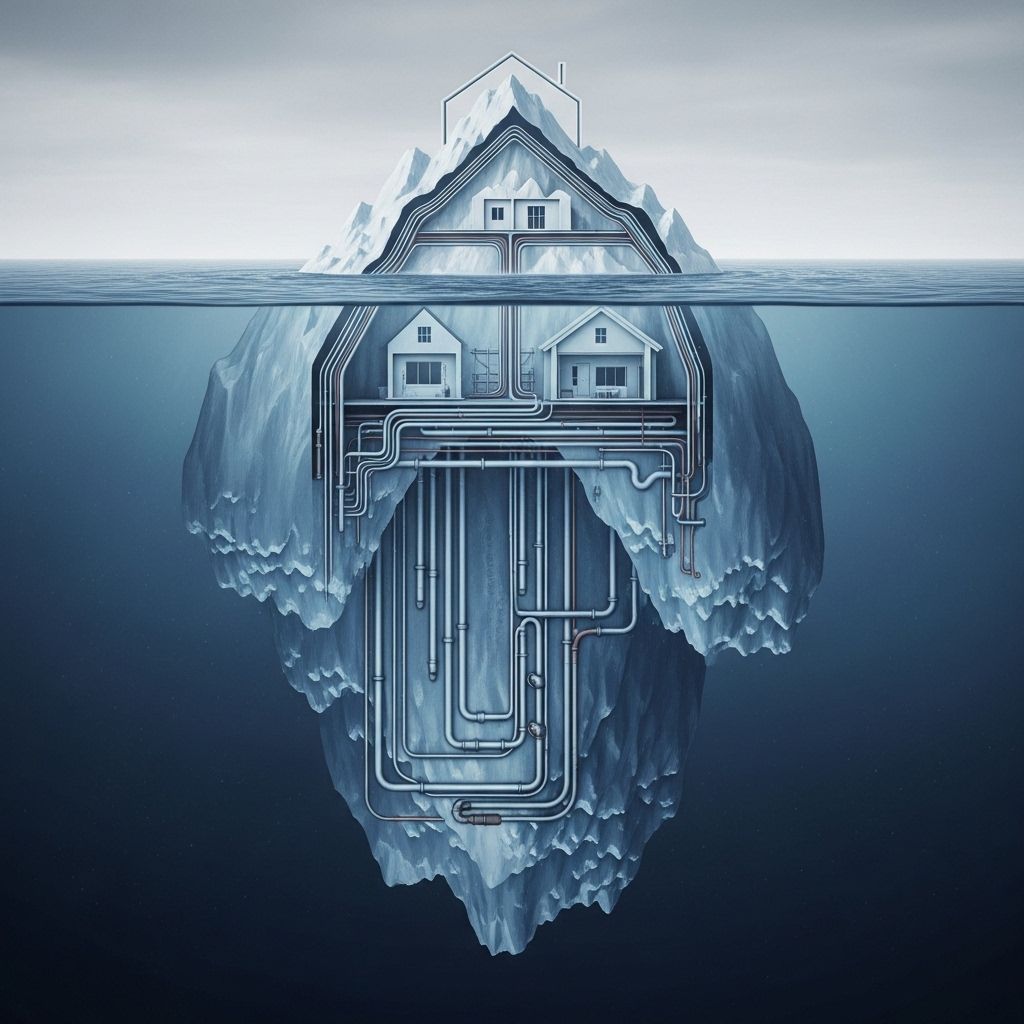The Embodied Carbon Iceberg: The Hidden Emissions Under Our Homes and Buildings Uncovering the substantial, often overlooked greenhouse gas emissions embedded in every structure we build.