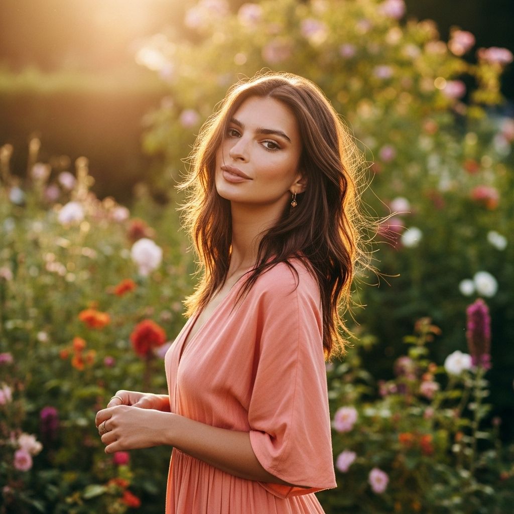 Emily Ratajkowski on embodying Flowerbomb Tiger Lily, beauty confidence, and making the case for solar-inspired fragrance as the ultimate mood-lifter.