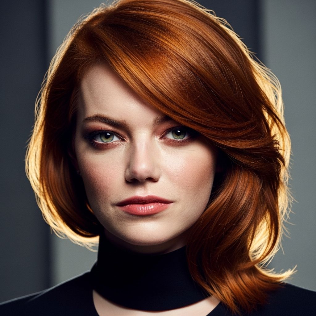 From platinum blonde to classic copper, Emma Stone’s striking hair color choices and transformation secrets revealed.