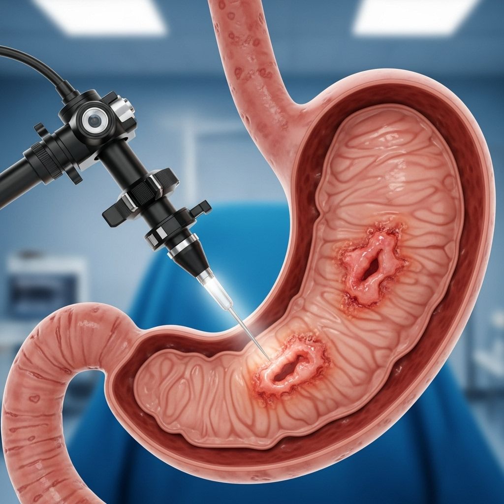 Understanding stomach ulcer endoscopy: from symptoms and diagnosis to treatment and recovery for better digestive health.