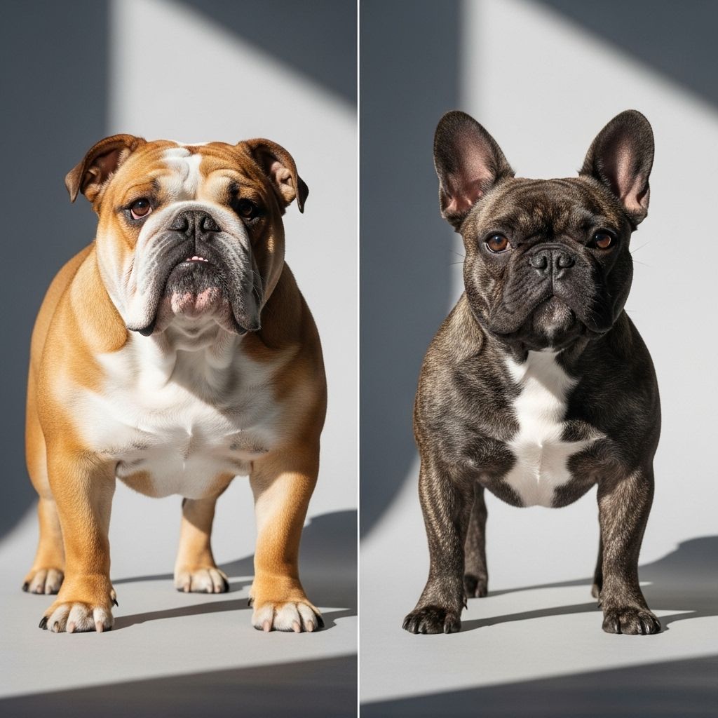 Discover the differences between English Bulldogs and French Bulldogs to choose the right breed for your lifestyle.