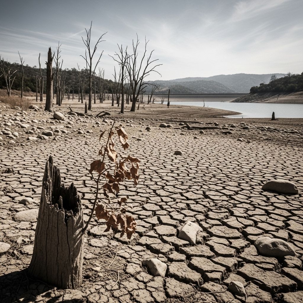 Exploring the widespread effects of prolonged drought on California’s ecosystems, agriculture, and communities.