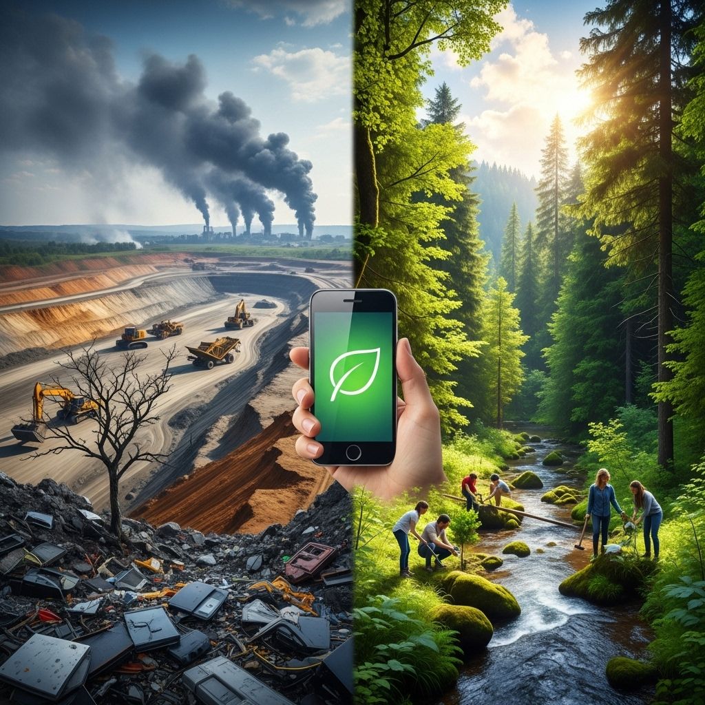 The Environmental Costs and Benefits of Our Cell Phones Cell phones have changed the world—but their environmental impact is profound and complex.