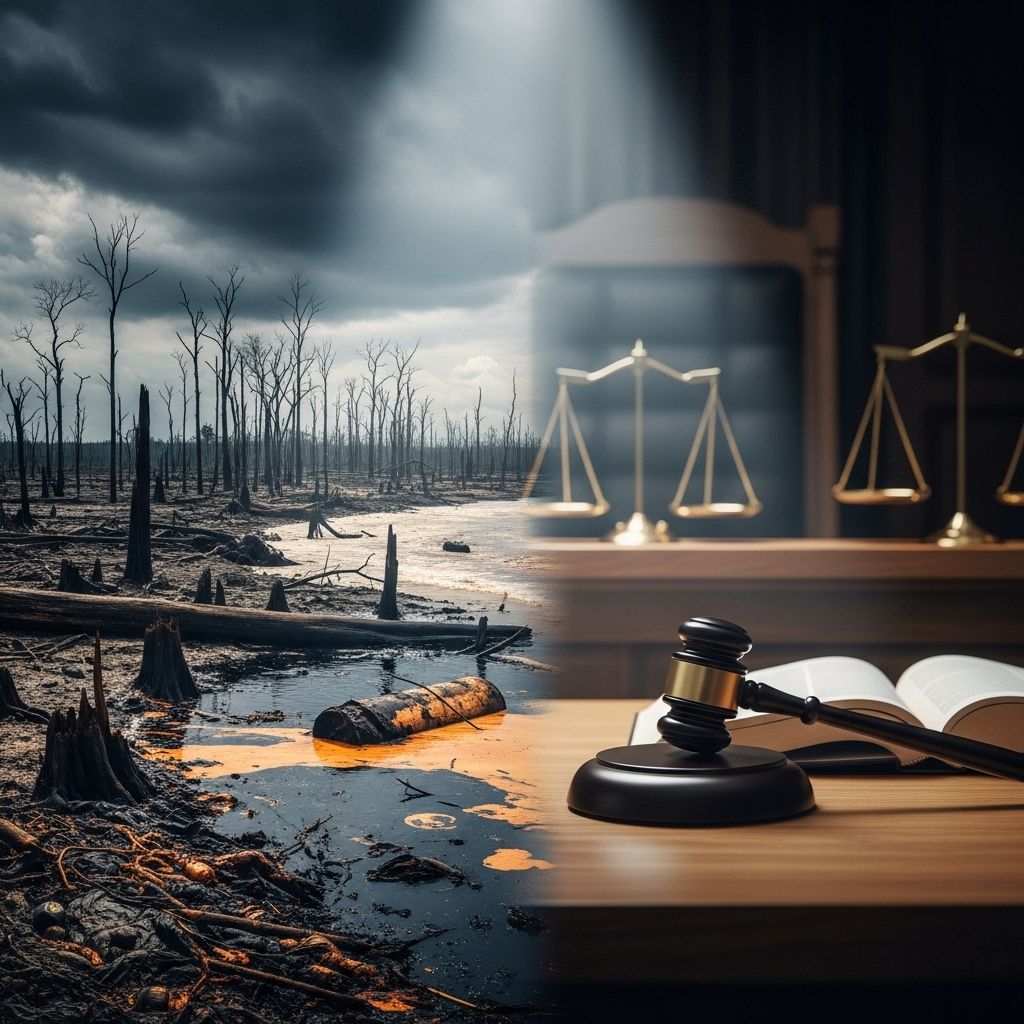 Should Environmental Crimes Be Prosecuted Like War Crimes? Moving toward holding environmental offenders globally accountable as we do for war crimes.