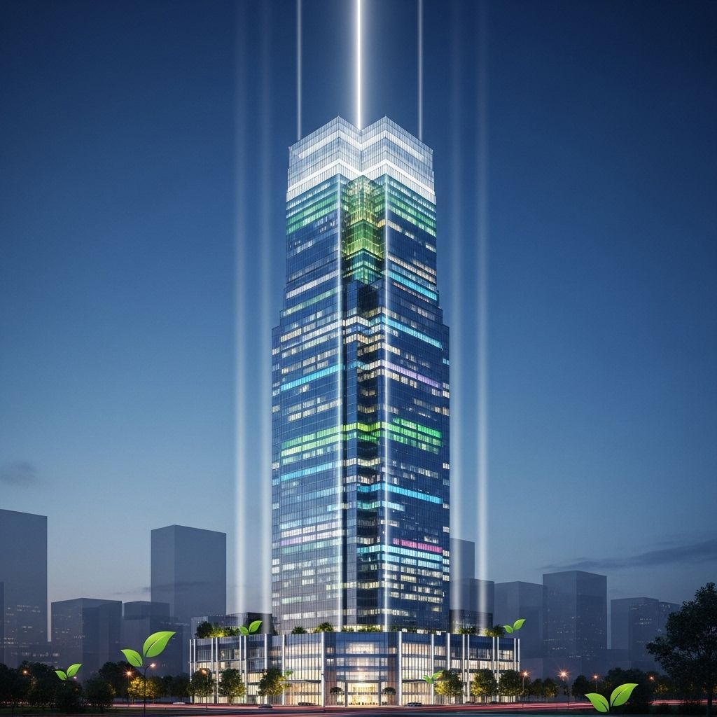 LED lighting promises energy savings and sustainability, but its overuse on buildings sparks wider environmental concerns.