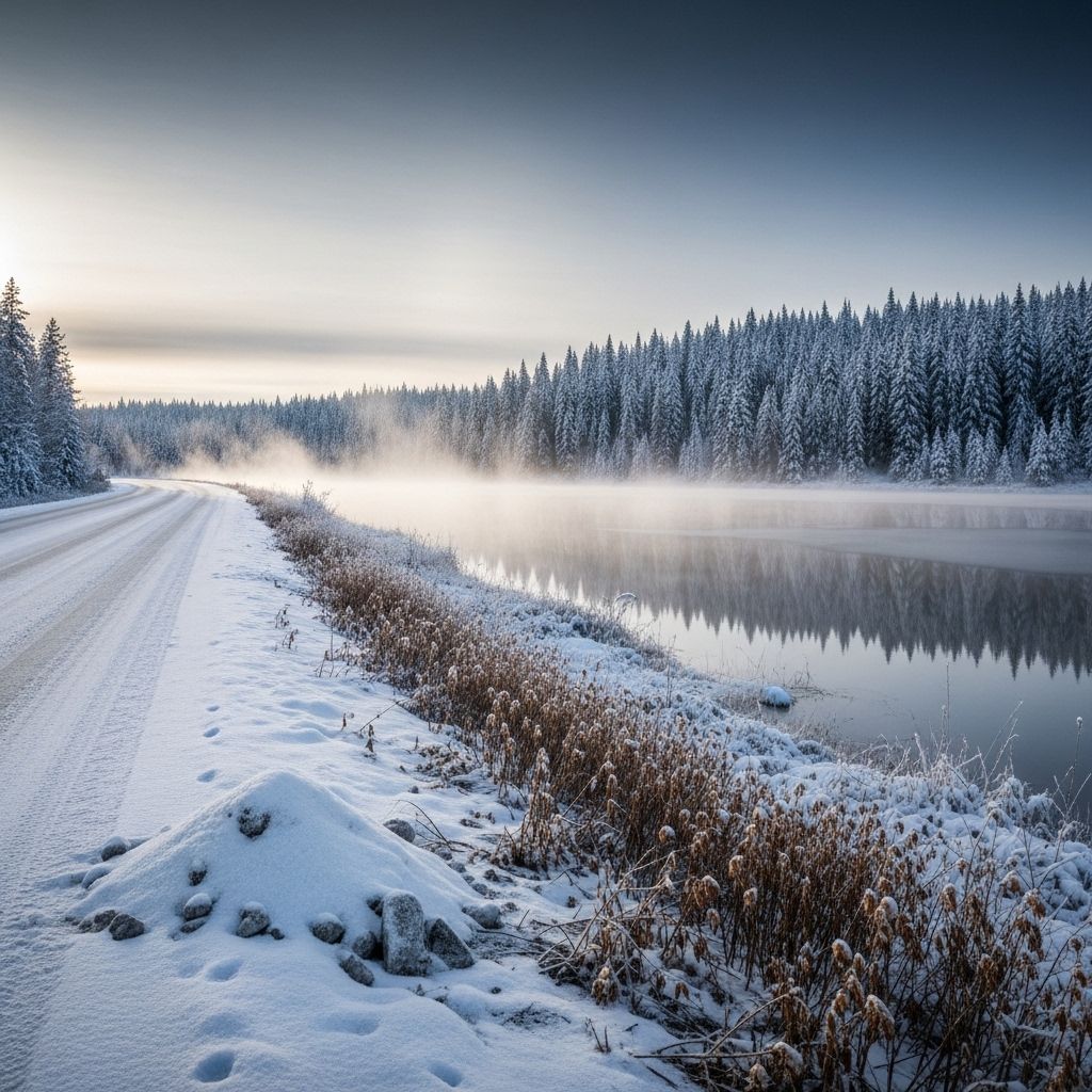 How winter de-icing practices safeguard roads but threaten water, soil, plants, and wildlife.
