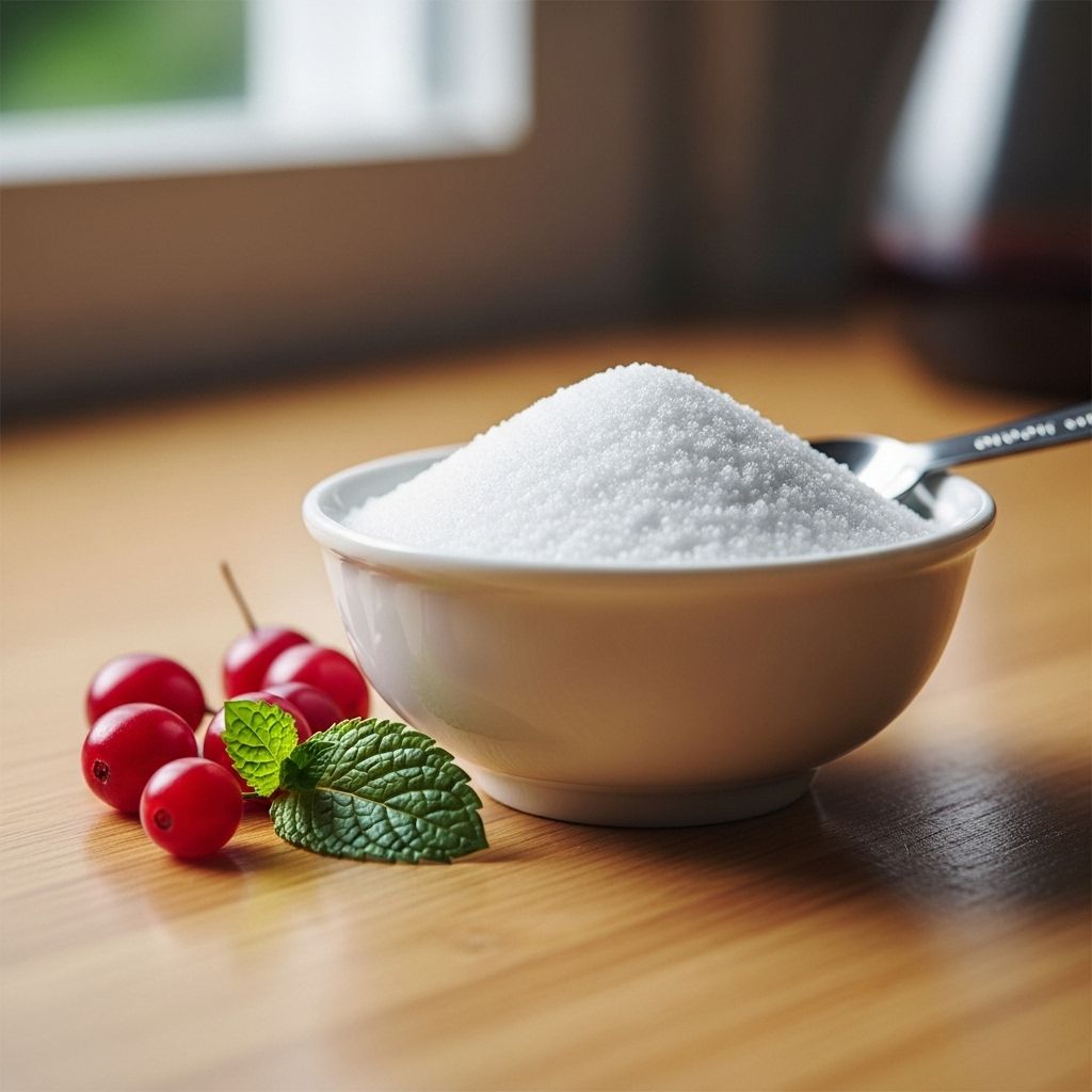 Erythritol: Benefits, Risks, and Essential Facts About This Popular Sugar Substitute This sugar substitute offers sweetness without calories or blood sugar spikes.