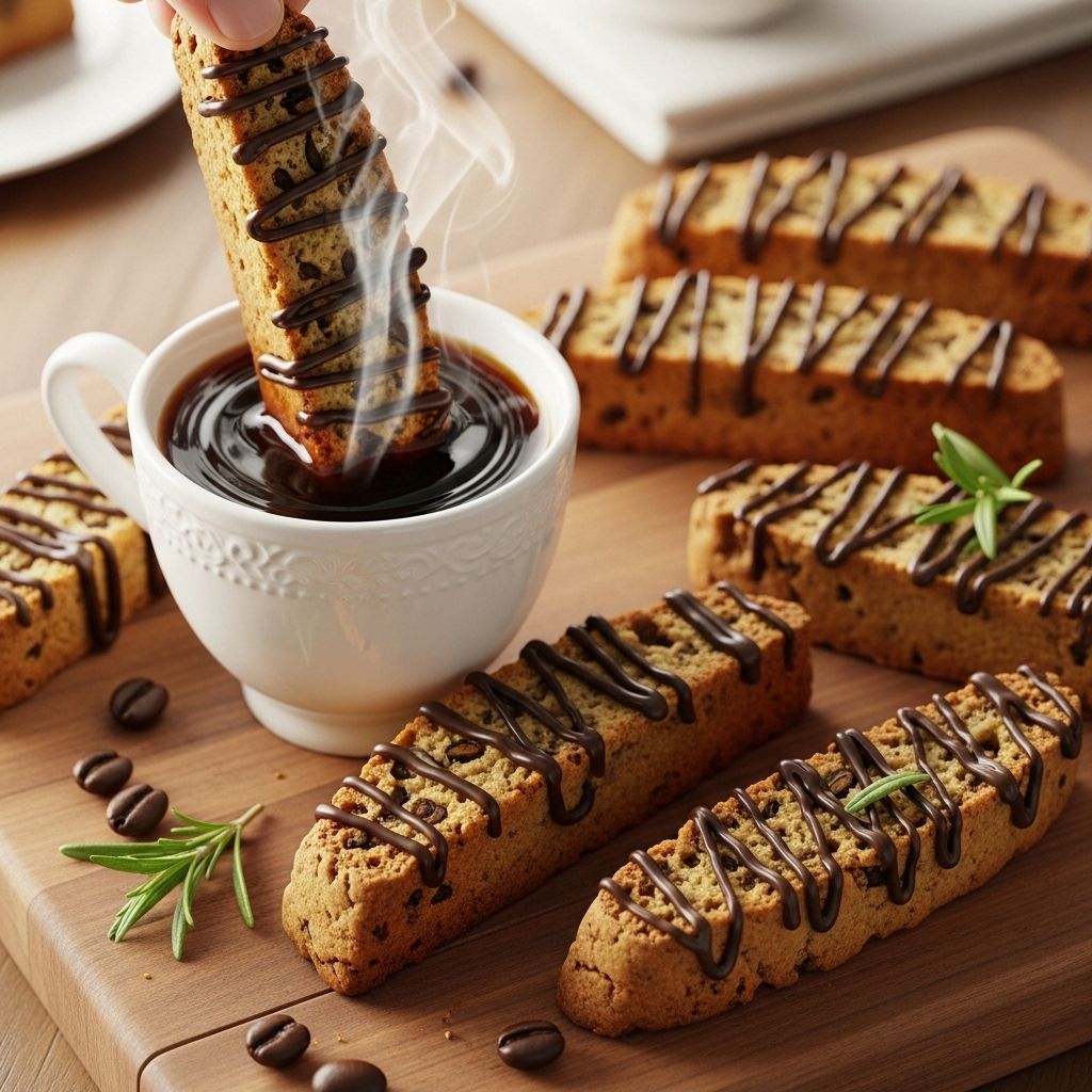 Twice-baked with rich coffee flavor for a satisfying crunch in every coffee break.