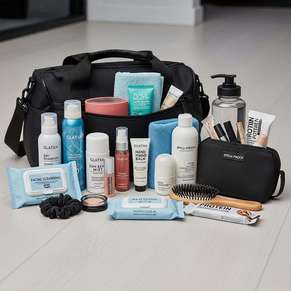 Upgrade your workout routine with the best fitness-friendly beauty products for hair, skin, and body—for use before, during, and after gym sessions.