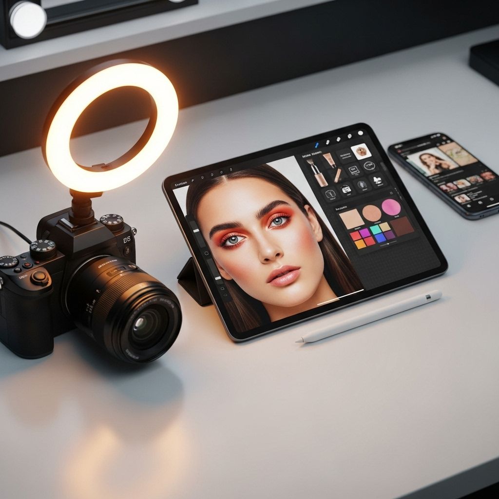 How technology has become the secret weapon for makeup artists growing their creativity, workflow, and careers.