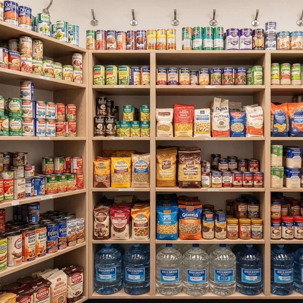 Discover which foods to keep on hand for emergencies, plus expert strategies for building, storing, and managing a reliable, long-lasting food stockpile.