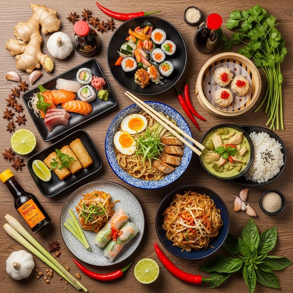 Your Essential Guide to Asian Cuisines: Flavors, Techniques, and Dishes Dive into centuries-old techniques and flavor profiles that bring diverse dishes to life.