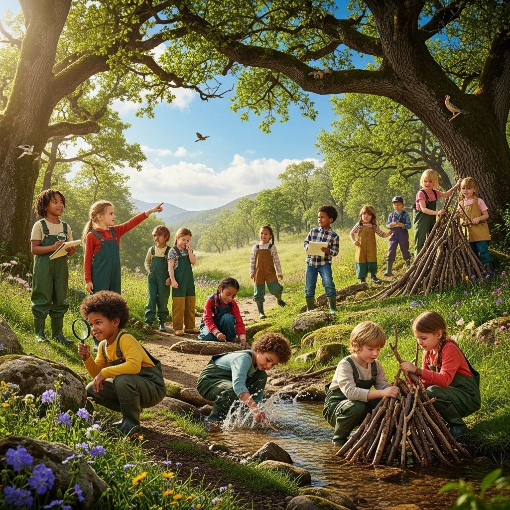 Discover simple, evidence-backed strategies to foster children’s connection with the natural world and help them thrive outdoors.