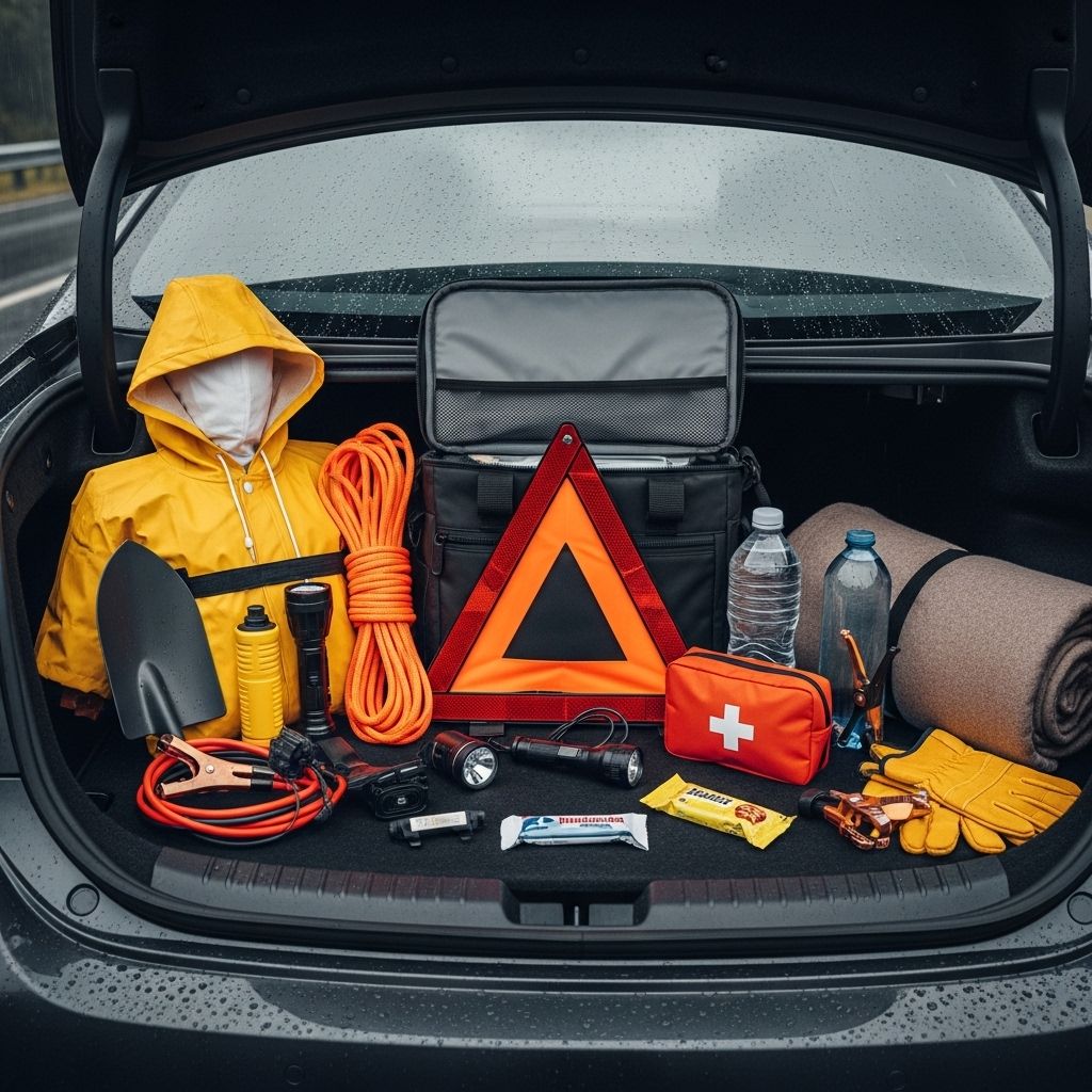 Equipping your kit with the right gear ensures you stay safe and dry during downpours.
