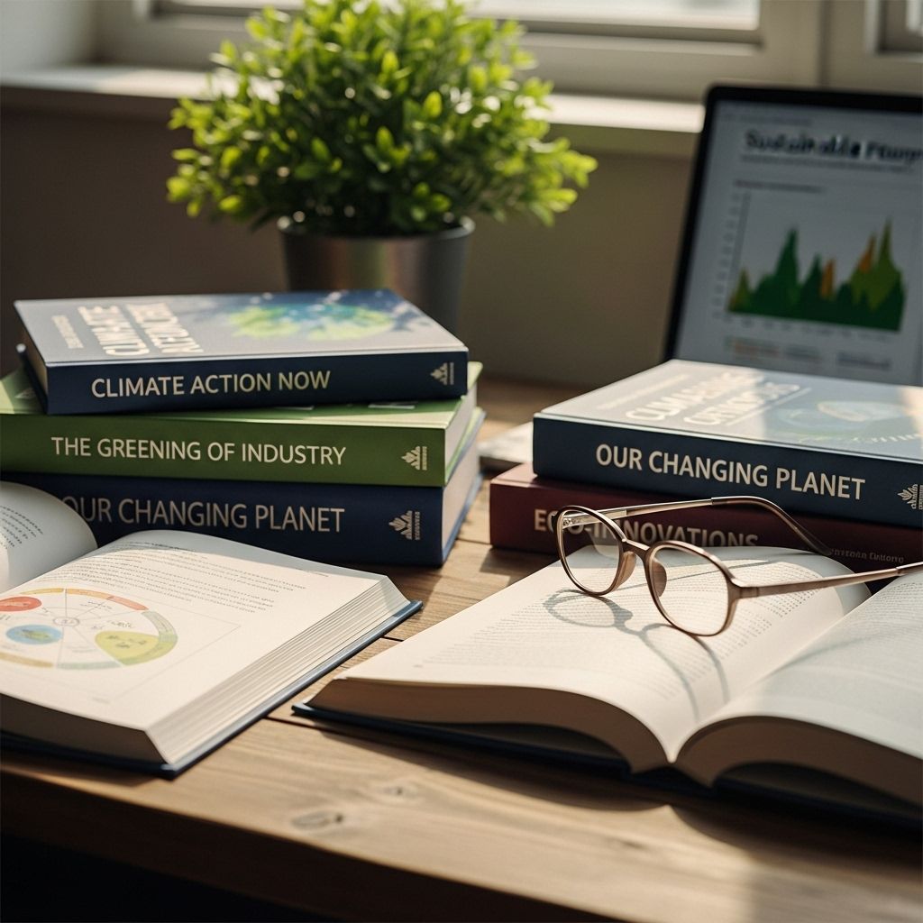 Explore top thought-provoking books that illuminate climate challenges and pathways for change, featuring diverse voices and urgent new solutions.