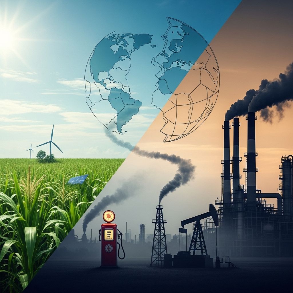 Is Ethanol Worse for the Climate Than Gasoline? An In-depth Analysis Examining new studies and debates over the climate impact of corn-based ethanol compared to gasoline.