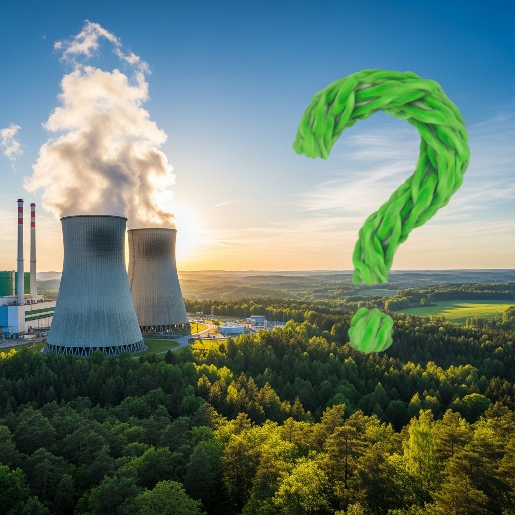 Is Nuclear Power Green? The EU’s Contentious Investment Debate Exploring how the European Union weighs nuclear energy’s role in climate goals, energy security, and green investments.