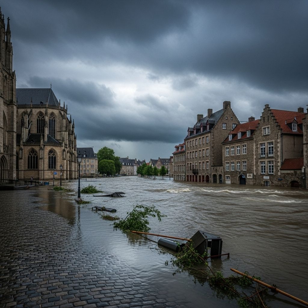 Europe faces unprecedented floods amidst climate change, revealing urgent adaptation challenges and heightened risks.