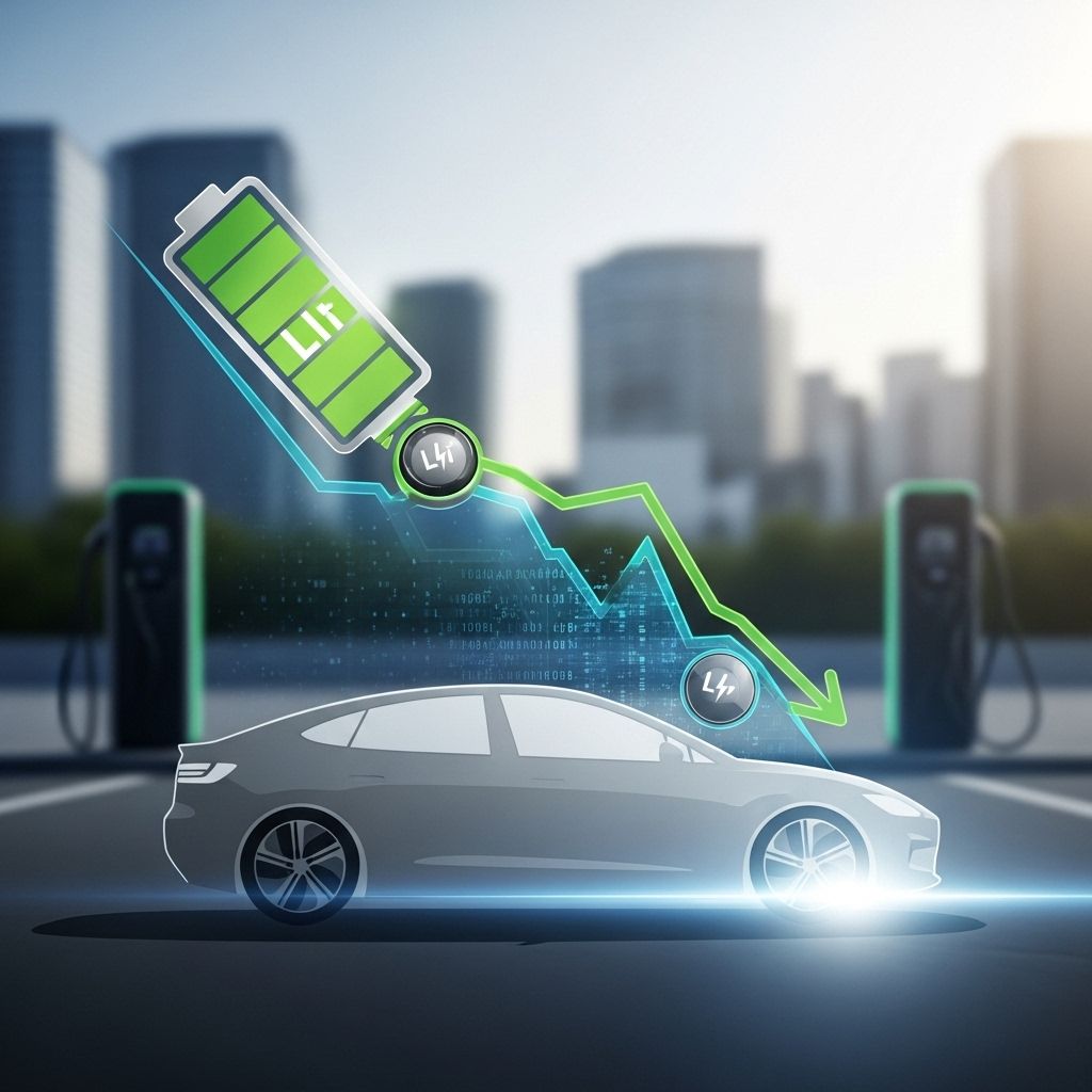 Why EV Battery Prices Are Falling and What It Means for Electric Car Affordability The rapid decline in EV battery prices could soon make electric vehicles much more affordable.
