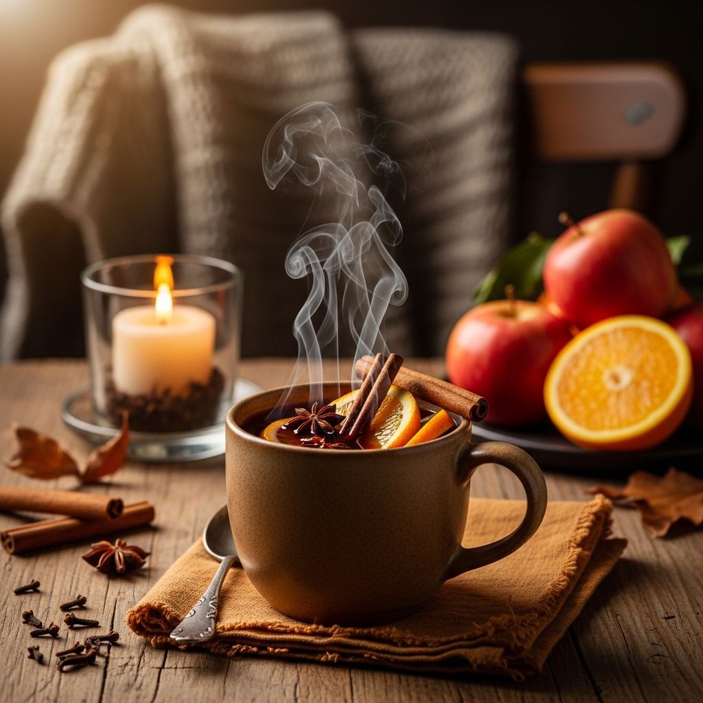 Aromatic spices and citrus turn classic cider into the season’s warmest sipper.