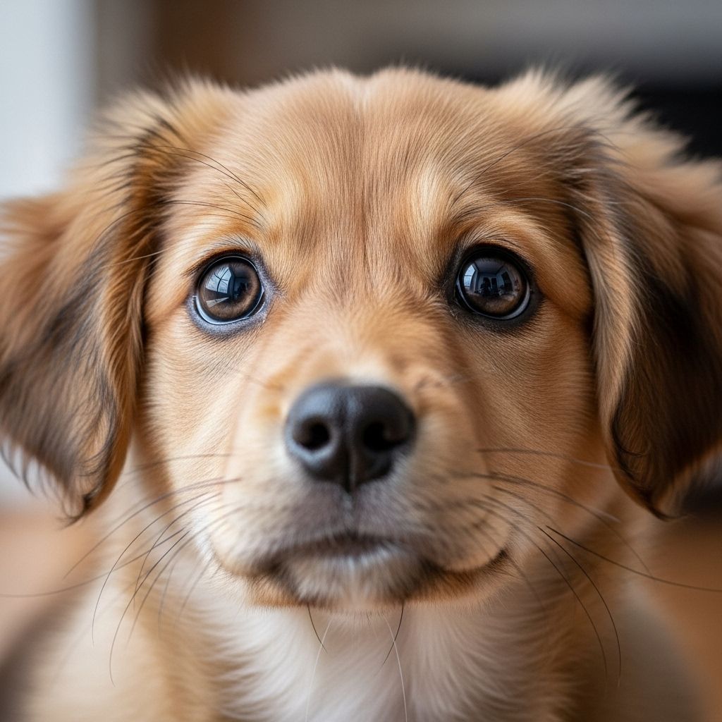 How facial muscles and early vision growth combine to create dogs’ irresistible expressions.