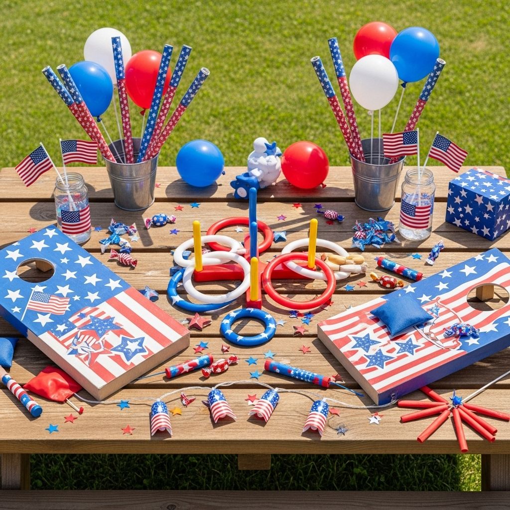 Exciting Fourth of July Games and Activities for Kids A holiday collection of playful challenges and creative crafts designed to bring kids together.