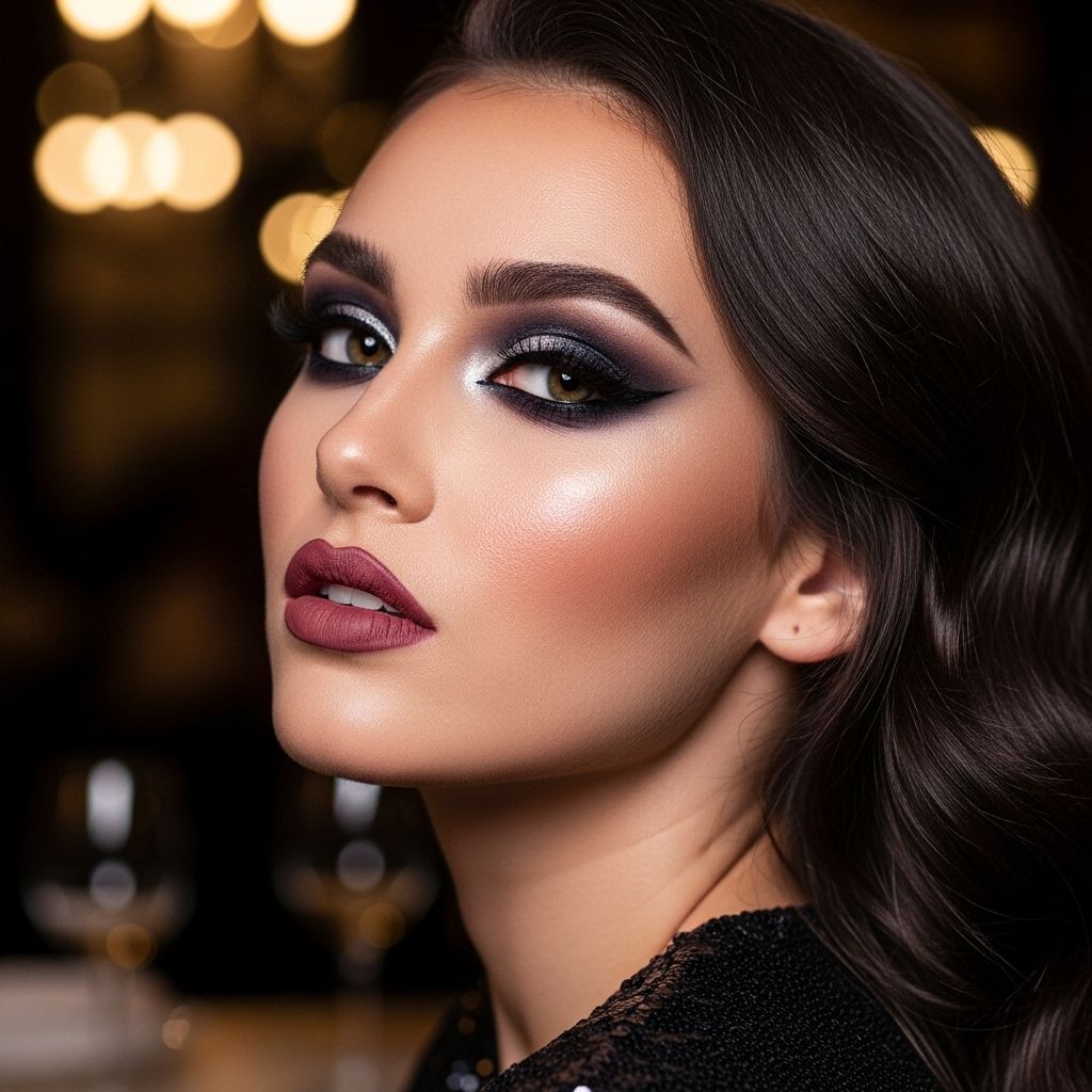 Elevate your look with professional secrets and creative techniques for flawless party-ready makeup.