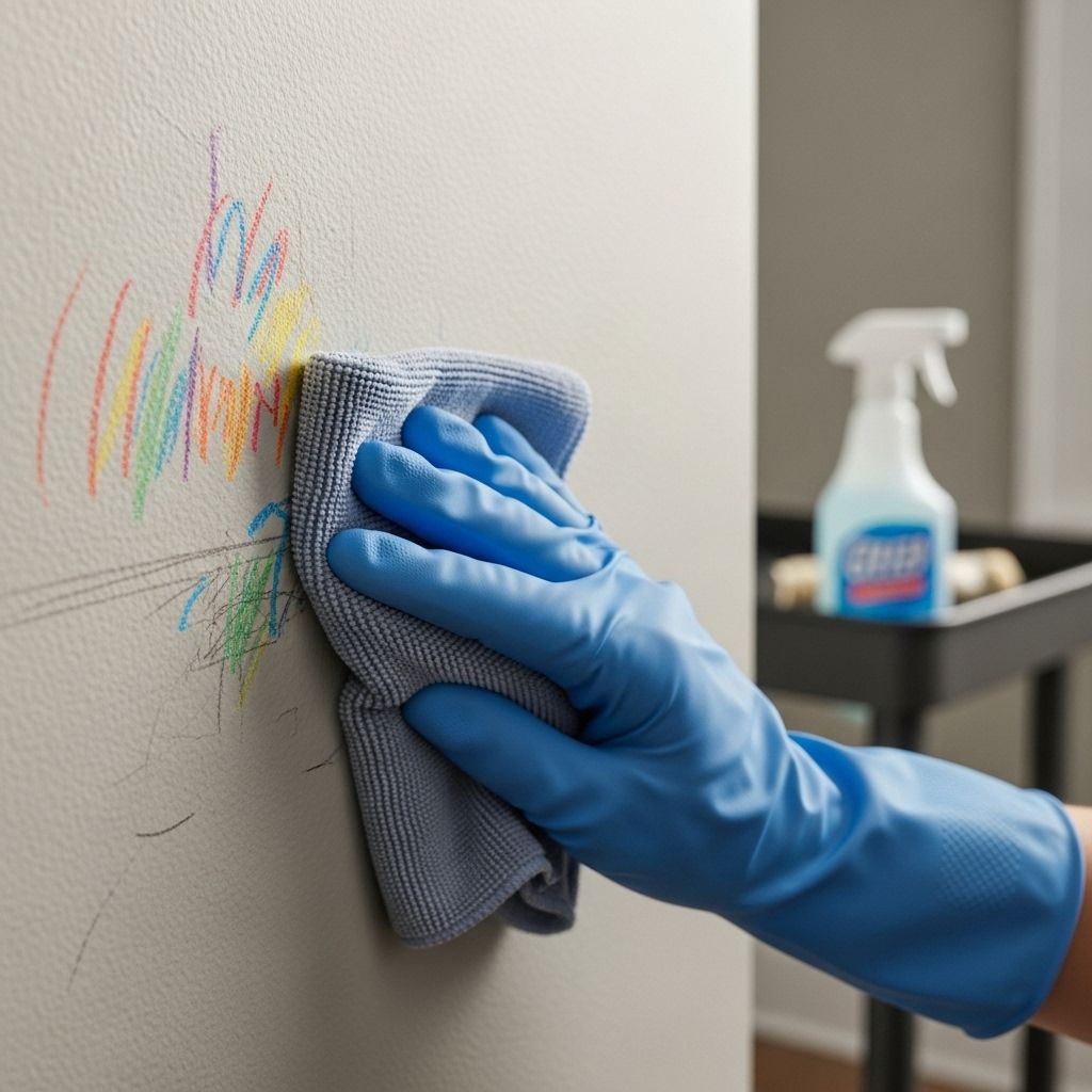 Turn stained walls into spotless backdrops using safe, tested cleaning solutions.