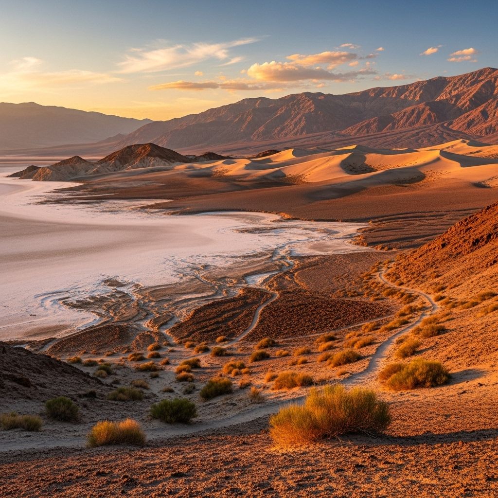 Exploring Death Valley National Park: Landscape, Ecology, Hikes, and History Discover the unique geology, rich biodiversity, storied history, and top hiking trails of Death Valley National Park.