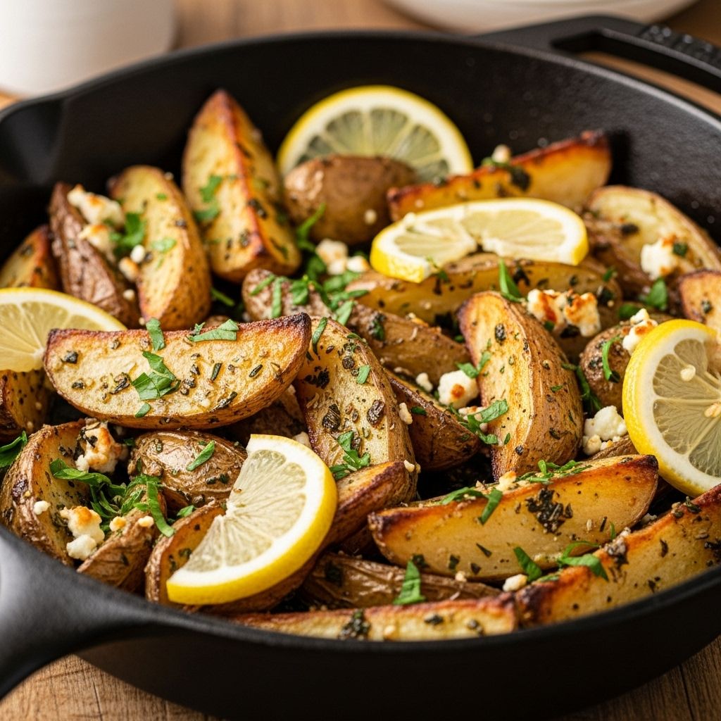 Bright citrus and fragrant herbs elevate humble tubers into a flavor-packed showcase.