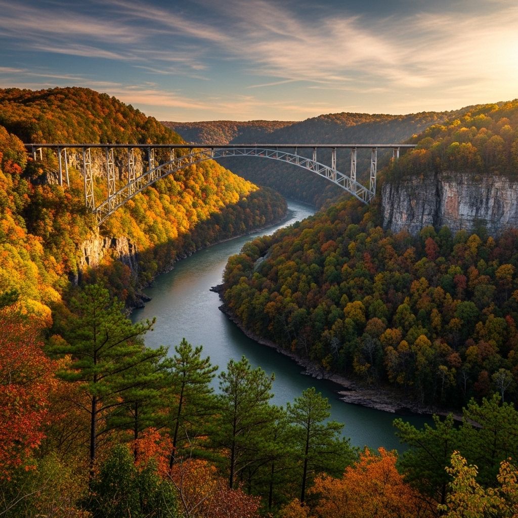 Exploring New River Gorge National Park: Nature, Adventure, and History Discover one of America’s newest national parks, blending wild landscapes, rich history, and thrilling outdoor opportunities in West Virginia’s New River Gorge.