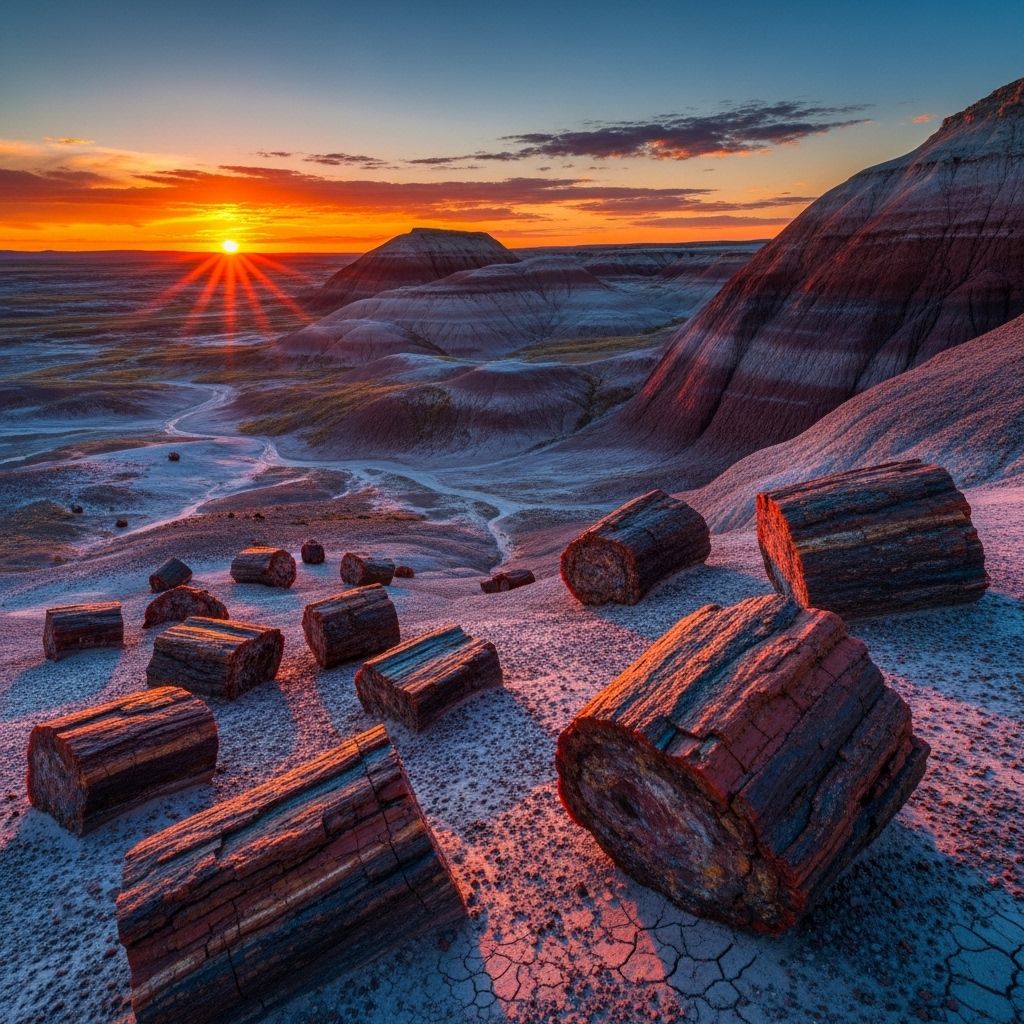Discover the Triassic wonders, vibrant Painted Desert, and ancient cultures preserved in Arizona’s Petrified Forest National Park.