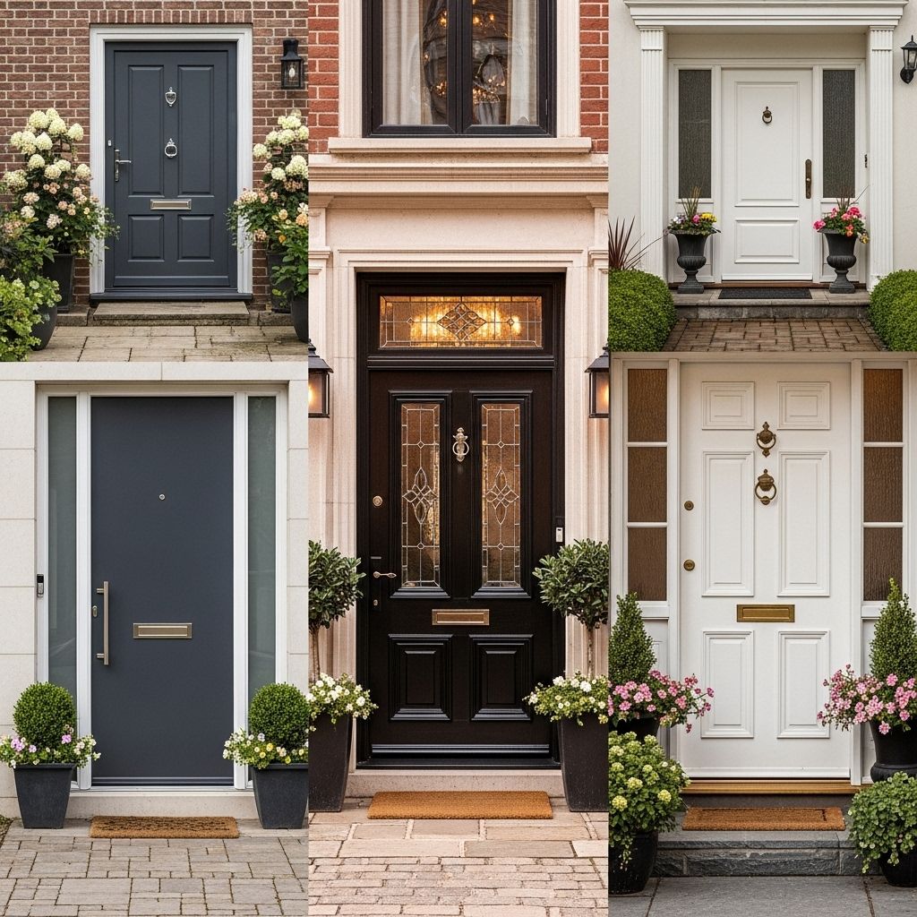 Find the perfect balance of style, performance, and security for your front entrance.