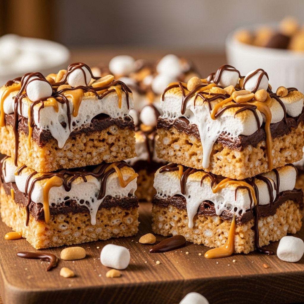 Layers of creamy richness and gooey texture make each slice a crowd-pleasing delight.
