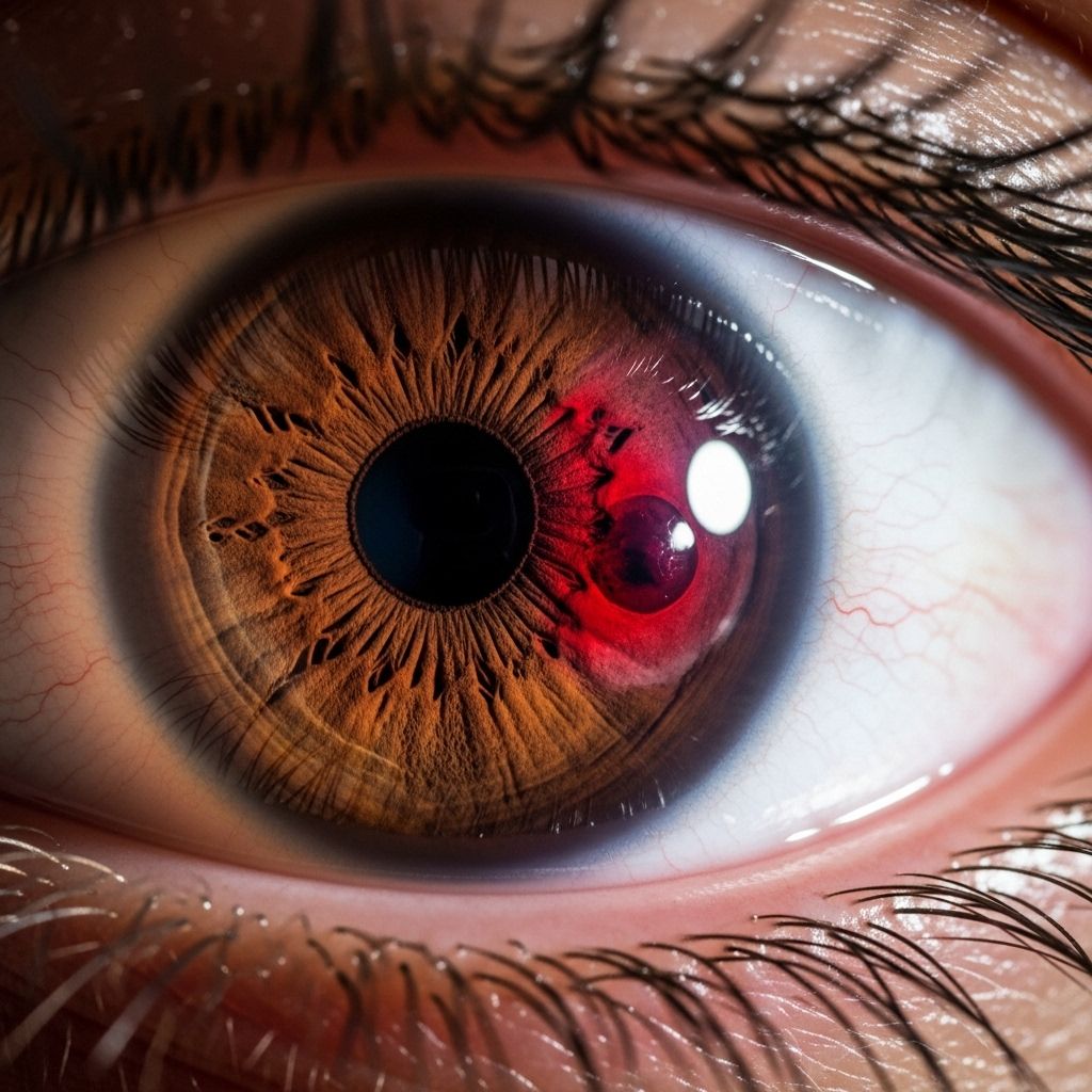 Understand the causes, risks, and treatment options for eye bleeding, from harmless red spots to serious sight-threatening conditions.