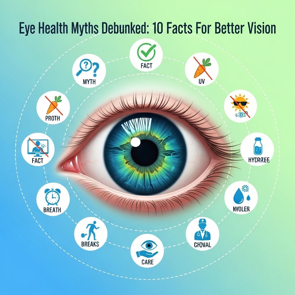 Eye Health Myths: Separating Fact from Fiction for Better Vision Identify misconceptions and discover real tips that keep your sight sharp.