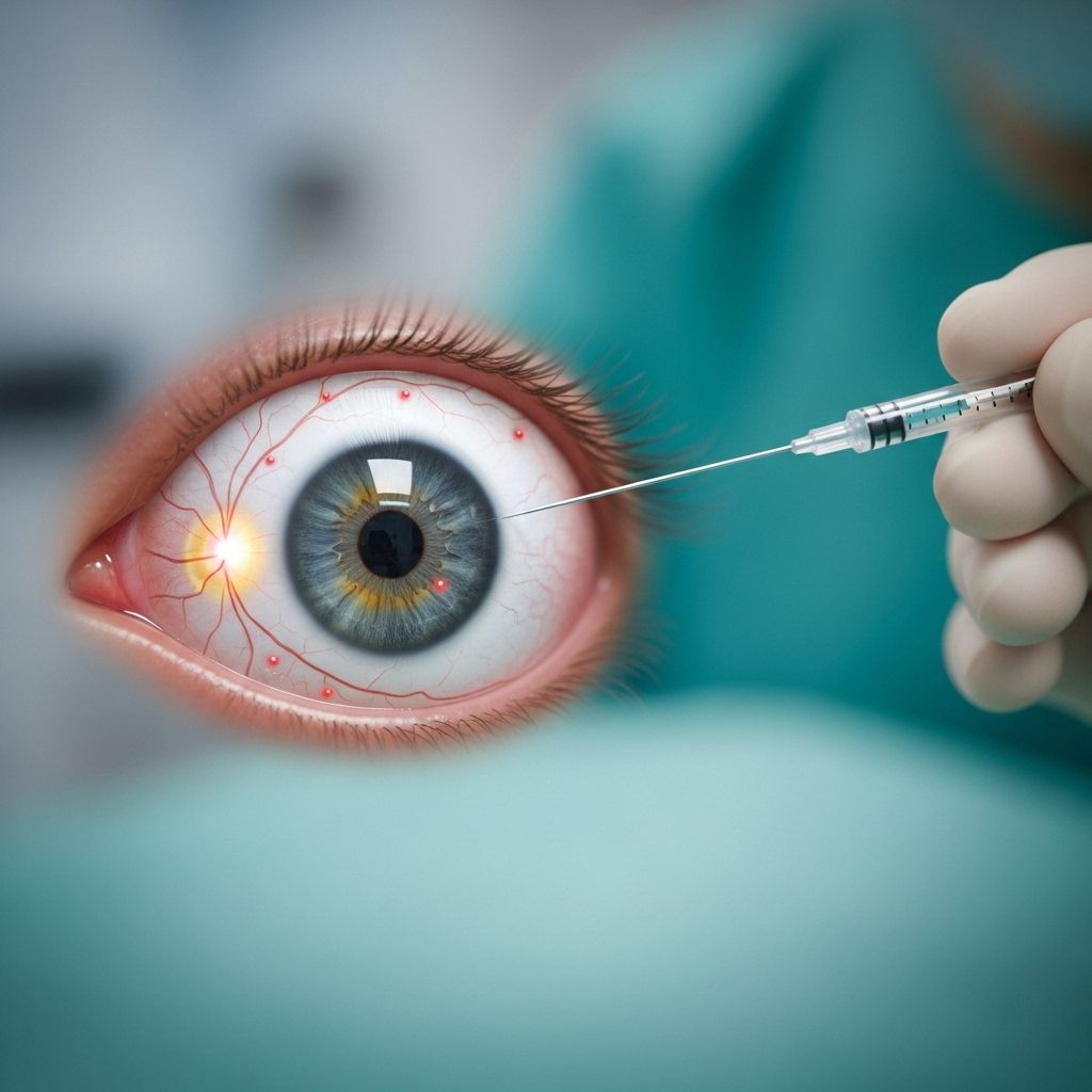 A comprehensive guide to eye injections for diabetes: benefits, procedure, risks, and frequently asked questions.