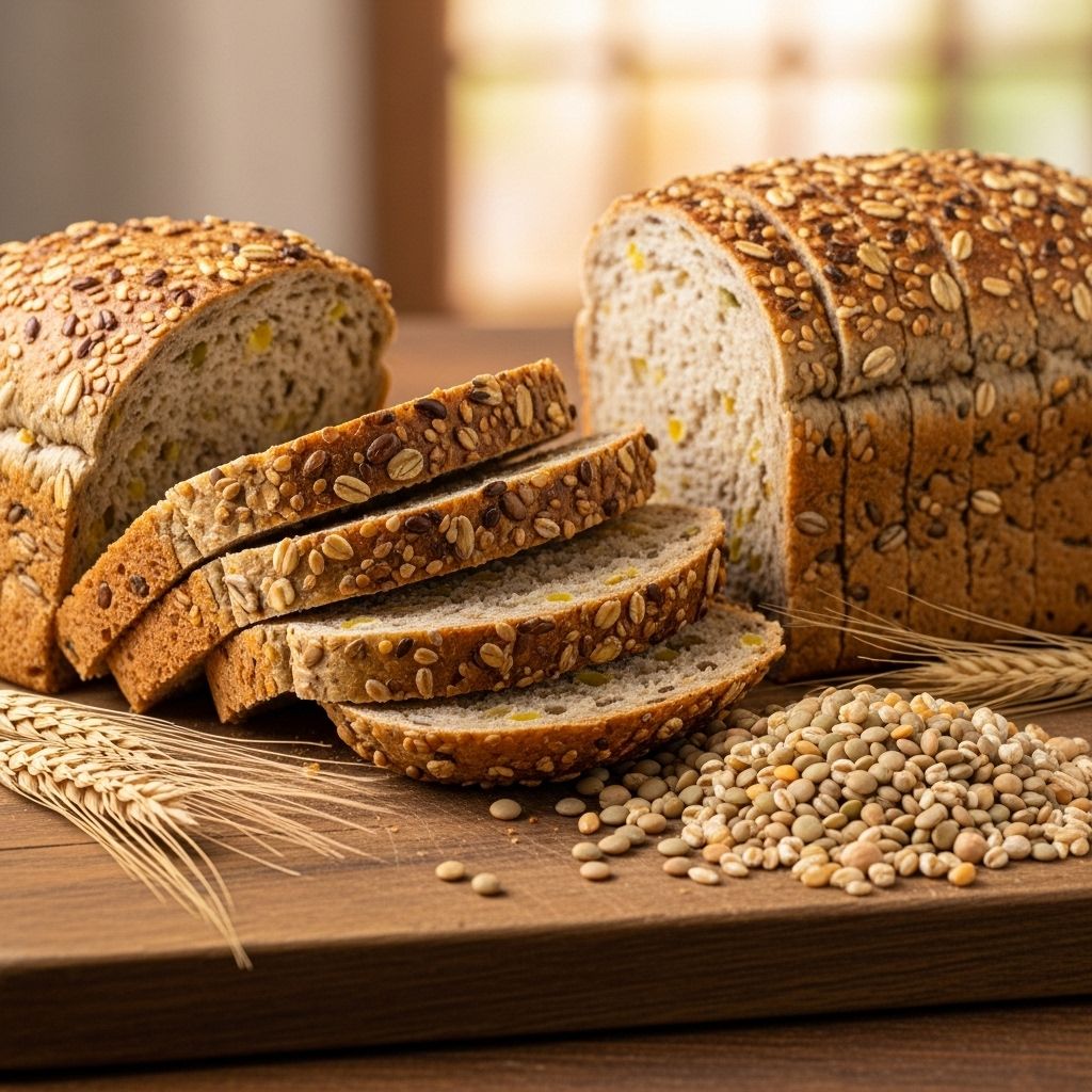 Sprouted grains enhance digestion and deliver complete plant protein in every bite.