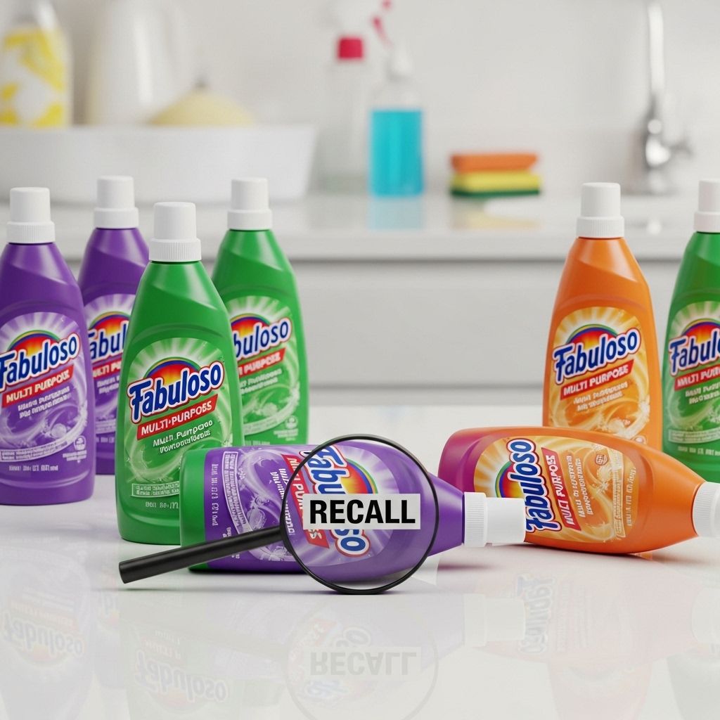 Comprehensive Guide to the 2023 Fabuloso Multi-Purpose Cleaner Recall Spot affected bottle codes effortlessly and claim a refund or replacement.
